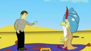 Мульт Мурад и таксист.Мурад И Хоттабыч(Анимация)