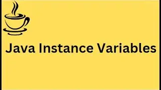 Java Tutorial | Instance Variables
