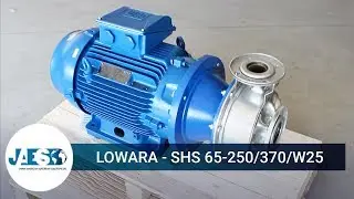 LOWARA SHS 65-250/370/W25 - Centrifugal pump; cod. nr.: 101861650 Q=60-132 M3/H H=95,0-72,2 M