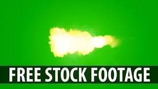 1080p MUZZLE FLASH SIDE VIEW Green Screen w/ Audio (Free Download in Description)