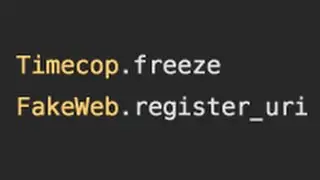 Ruby on Rails - Railscasts #276 Testing Time Web Requests