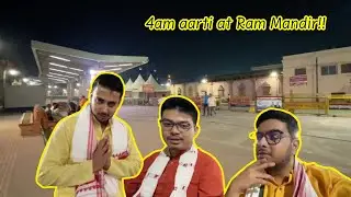 Why did we wake up at 4am? #assamesevlogs #travel #ayodhya