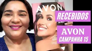 RECEBIDOS DA AVON DA CAMPANHA 15. 