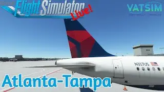 Delta OPS | Atlanta KATL✈ Tampa KTPA | GSX | Fenix A320 | VATSIM | MSFS2020