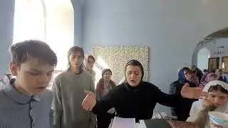 Херувимская песнь А. Денисова.  Детско-юношеский хор "Серафим".