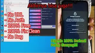 Reset MiCloud Redmi Note 8 (Ginkgo) Mi Account Work