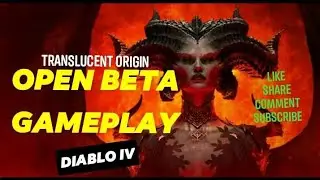 DIABLO IV Ominous Cellar LEVEL 24 🥉 !!! Gameplay Open Beta [PS5]
