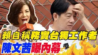 【每日必看】賴清德自稱務實台獨工作者 陳文茜曝內幕｜絕版書說話 藍舉蕭美琴2004年自傳