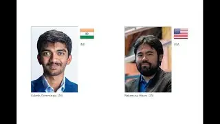 Gukesh Dommaraju vs Nakamura Hikaru (½-½)(7), 29.05.2023