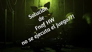 Solución de Five Nights at Freddy's Help Wanted el juego no se puede abrir.