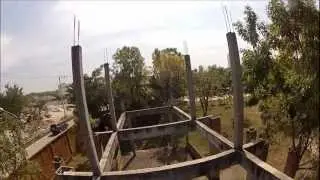 TBS Discovery Quadcopter FPV Thailand flight 2# GoPro Hero 2