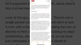 I Am So Sick and Tired of Jesus Killing People