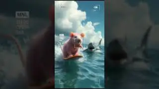 AI Art Prompts Tutorial - A Pink Rat Escape in the Sea #aiart #aiartprompts #aiarttutorial #fluxai