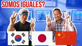 Chinos Coreanos y Japoneses - Cuales son Diferencias de Asiaticos? con @Coreano Mochilero