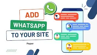 Add WhatsApp Chat to Your Website in 60 Seconds | Free WhatsApp Widget Generator