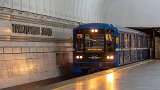 ПОЕЗДКА на МЕТРОВАГОНЕ 81-714 (БОРТ.НОМЕР 2862 ) МАРШРУТ 25,Л1