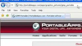 Gimp Tutorial: Portable Gimp