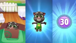 Happy Birthday Level 1 Vs Level 5 Vs Level 30 My Talking Tom 2