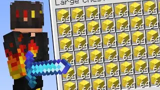 Grinding for INFINITE Gold on the Lifesteal SMP*