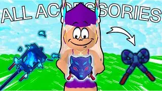 Obtaining Every Accessory In The New Kitsune Update... (Blox Fruits)