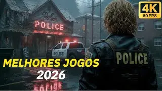 TOP 20 MELHORES JOGOS DE 2026 PARA PS5, Xbox Series X|S, Switch 2 e PC