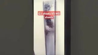 GI sheet Vs MS sheets,#civilengineering ,#construction ,#house ,#home