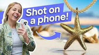 How to take jewelry photos with your phone | Photography for e-commerce