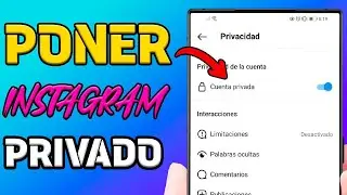Como Poner mi cuenta de INSTAGRAM privada en 2024 ✅