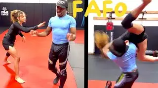 Women Think They Can Fight Men