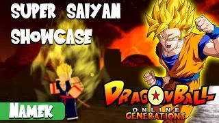 [DBOG] SUPER SAIYAN TRANSFORMATION! BATTLES + SHOWCASE