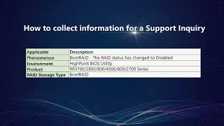 BootRAID The RAID status has changed to disable