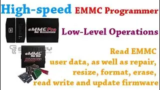 eMMC Pro Box high speed repair emmc ,repair boot ,with isp or direct emmc