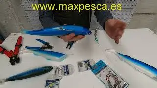 Montaje de anzuelos para señuelos MX GOMITUNA