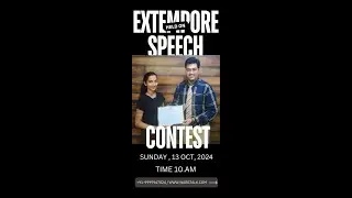 (Join: 9999947824) WabsTalk Held Extempore Speech Training Sessions And Then Contest On 13-10-24