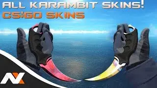 CS:GO | ALL NEW SKINS KARAMBIT GAMEPLAY | PRO KNIFING 2016