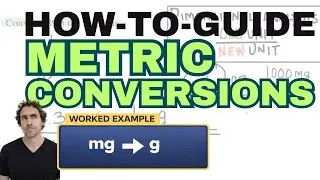 Metric Conversions with Dimensional Analysis  |  Chemistry Homework FAST