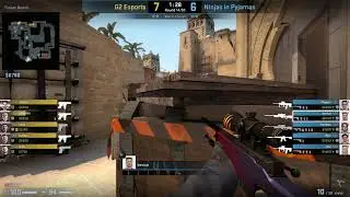 CS:GO POV Demo NiP Device (29/17) vs G2 (de_mirage)
