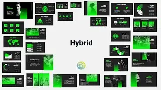 Dark Green Free Powerpoint Template