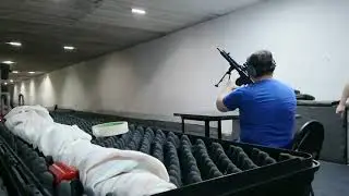 Сайга 410. Испытания укороченного парадокса с шагом 500 мм и нового цевья.