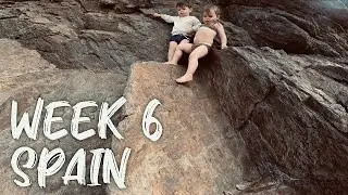 QUADRUPLETS ROCK CLIMB A STEEP CLIFF IN SPAIN!! || Full-Time Traveling Family of 11 || WEEK 6: SPAIN