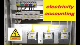 Electricity metering cabinet for 5 consumers