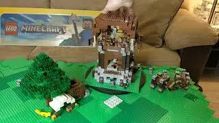 Lego Minecraft Pillager Outpost Tower - Updated