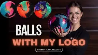 My dream come true: balls with my own logo 🎳
