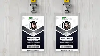 Best Id Card Design - Photoshop cc Tutorial 2020