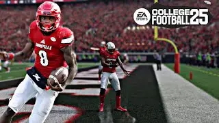 I CREATED LAMAR JACKSON IN ROAD TO GLORY NCAA25! Part 1 Week 1-3