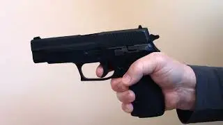 P226 trigger before and after the installation Grayguns Dual Adjustable trigger and Short Reset Kit.