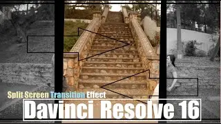 Davinci Resolve | Split Screen Transition | Tutorial