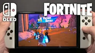 Fortnite on Nintendo Switch OLED 