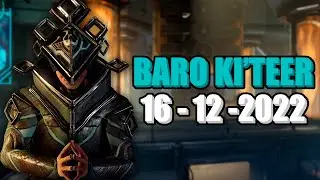 WARFRAME | INVENTARIO DEL BARO KI'TEER (todas las plataformas) | 16 DE DICIEMBRE 2022