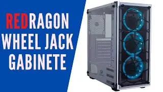 Gabinete Redragon Wheeljack Vermelho - Unboxing, montagem e análise